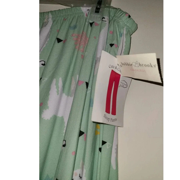 Bobbie & Brooks Sleep Lounge Pants Women's Llama Print Elastic Waist Size 3X (L) - Picture 3 of 4